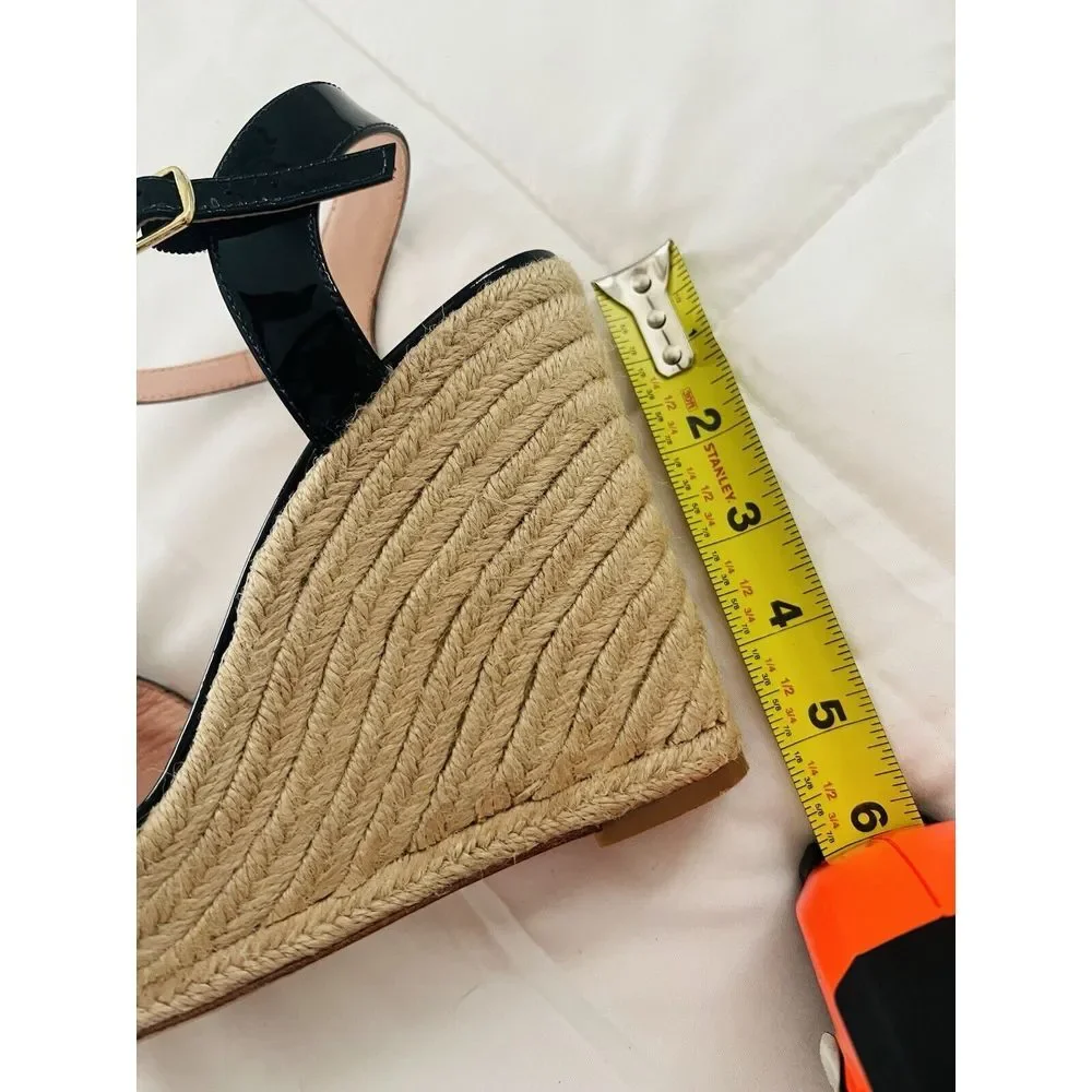 Kate Spade Womens Darya Denim Espadrille Wedge Shoes‎ Size 9M